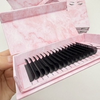 Extensions de cils en cachemire sibérien SEVEV PLUS ONE - Vegan, sans cruauté, faites à la main