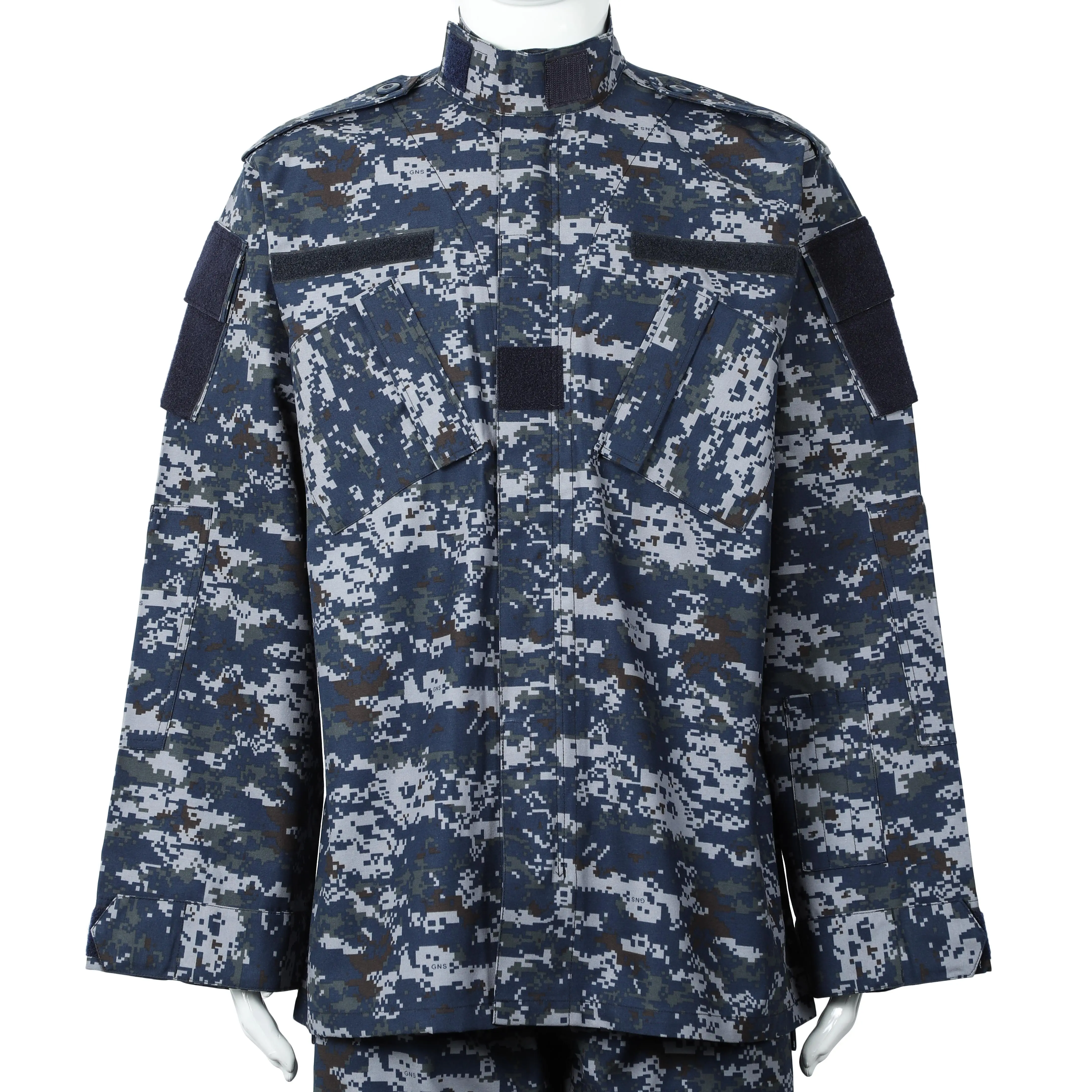 2023 New Design Style Good Quality Tactical Uniform Customization Supported Ocean Digital Camouflage ACU
