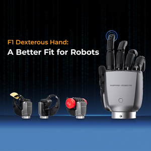 Mano Robótica Humanoide Inspirie RH56F1, Mano Robótica de 5 Dedos, 6 Grados de Libertad, Actuadores Integrados para Investigación de IA, Inteligencia Incorporada - Product Image 5