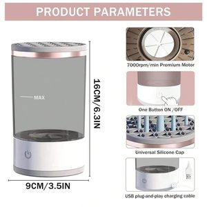 Limpiador de Brochas de Maquillaje Automático de Limpieza Rápida y Ahorro de Energía - Product Image 4
