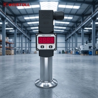 Transducteur de pression numérique Weistoll haute précision en acier inoxydable à silicium diffusé pour la mesure de liquides/air, indice de protection IP65