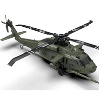 Hélicoptère RC YuXiang F09V UH-60 Black Hawk RTF Brushless 6CH Flybarless Acrobatic Professionnel 3D Télécommandé
