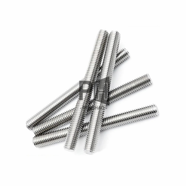 M2 M2.5 M3 M4 M5 M6 M8 M10 M12M14M16M18M20 304 Stainless Steel Full Thread Rod Screw Rod Headless Bolt Thread Full Threaded Stud