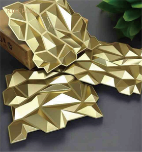 Paneles de Pared Modulares <span class=keywords><strong>3D</strong></span>, Resistentes al Agua, a la Humedad y al Fuego, Fáciles de Instalar, <span class=keywords><strong>para</strong></span> Decoración de Interiores, Sala de Estar, Hotel - Product Image 5