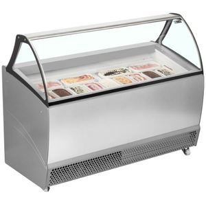 Offre Spéciale acharné casseroles crème glacée profonde affichage réfrigérateur congélateur vitrine avec 6 panz pour glace-crème glacée - Product Image 5