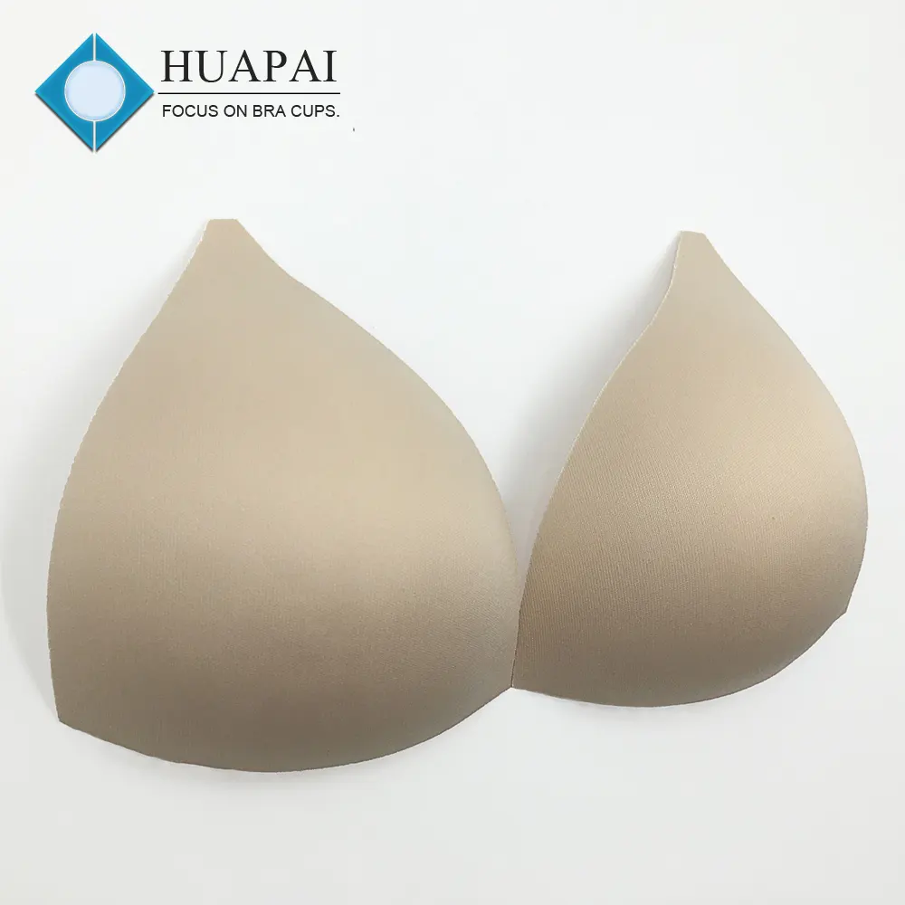 Sutiã de espuma acolchoado triangular, popular, biquíni, copos para roupa de banho