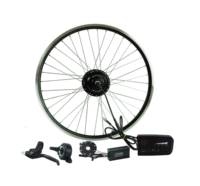 Kit de conversion de vélo électrique rapide avec moteur brushless à engrenages, 350W, grand couple