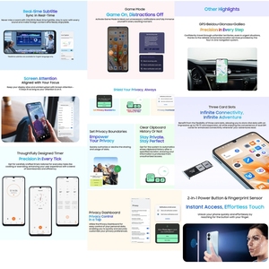 Nhà Máy Giá Blackview màu 8 4G điện thoại thông minh 6000mAh Pin 8GB + 256GB Android 13 - Product Image 5