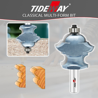 Outils de découpe CNC TIDEWAY, fraises en carbure de tungstène classiques multi-formes, fraises à chanfreiner, fraises à bois, fraises à usiner