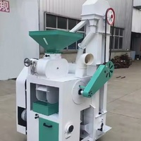 Moulin à riz à rouleaux en fer haute efficacité 400-500 kg/h, machine combinée de décorticage et de mouture du paddy, alimentée au diesel