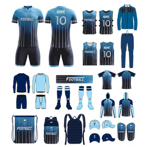 Maglie Personalizzate per Squadre di <span class=keywords><strong>Calcio</strong></span>, Design Sublimato, Manica Corta, Traspiranti e ad Asciugatura Rapida, Unisex per Partite, Allenamenti e Campionati - Product Image 1