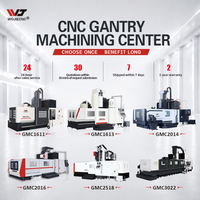Fraiseuse CNC à 3 axes haute performance WOJIE GMC3020 à couple élevé pour pièces d'équipement énergétique