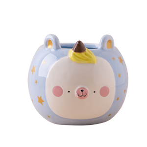 Soportes decorativos <span class=keywords><strong>de</strong></span> diseño <span class=keywords><strong>de</strong></span> <span class=keywords><strong>unicornio</strong></span>, mini macetas <span class=keywords><strong>de</strong></span> cerámica baratas para plantar - Product Image 1