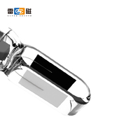 DJS-1T (électrode noire platine) électrode de conductivité boîtier en verre connecteur bnc constante K = 1 sonde conductrice capteur sonde ec