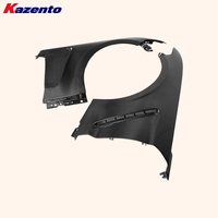 Pour Ford Mustang 2 portes 2015-17 carbone GT3 Style paire de garde-boue ventilé côté avant