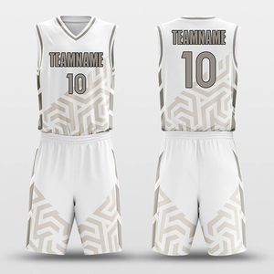 新しいバスケットボールスポーツクラブウェアカスタムメイド高品質スパンデックスユースレトロメッシュバスケットボールユニフォーム - Product Image 1