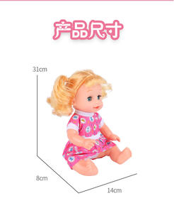 EN STOCK réaliste <span class=keywords><strong>dolly</strong></span> princesse parlant bébé boisson eau pipi son clignotement lifereborn poupées avec poussette - Product Image 5