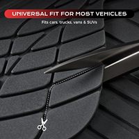 Tapis de sol de voiture en caoutchouc antidérapant, imperméable, universel, de luxe, sur mesure, pour voitures, camions, SUV