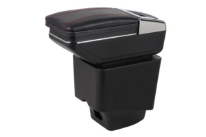 Boîte de console d'accoudoir de <span class=keywords><strong>voiture</strong></span> en cuir pu noir pour nouveau <span class=keywords><strong>Renault</strong></span> Duster logan - Product Image 6