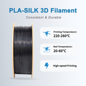 LONGQI Vibrant <b>Silk</b> PLA Filament 1.75mm 1kg Shiny Colors for Creative 3D Modeling and Artistic Works PLA-<b>Silk</b> Filament - Product Image 6