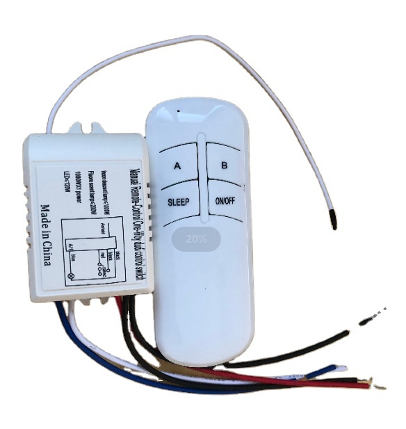 220V 2way Wireless Remote Control Switch Lighting Ceiling Lamp Led Rf433mhz Section Switch Remote Control