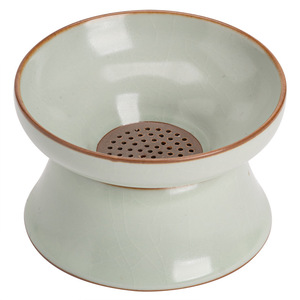 Ru Ware Ceramic <b>Tea</b> Strainer Sky Blue Porcelain <b>Tea</b> <b>Infuser</b> Simple Style - Product Image 5