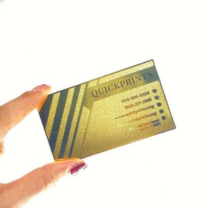 Cartes de visite en acier inoxydable de qualité supérieure, fabriquées en Chine, pour les événements de réseautage - Product Image 2