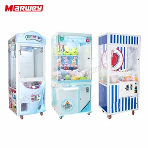 Factory Direct Supply Plush Dolls Catcher Games Machine Custom Wholesale Attractive Coin Operated Toy Arcade Crane Claw Machine