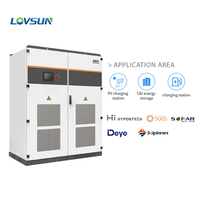 Système de convertisseur d'énergie de stockage d'énergie Megarevo hybride commercial à onduleur 30kw 50kw 100kw 150kw 250kw 500kW 1MW PCS Inverter