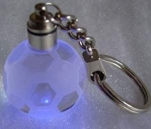 LLavero de cristal con forma de balón de fútbol, MH-YS0262 - Product Image 4