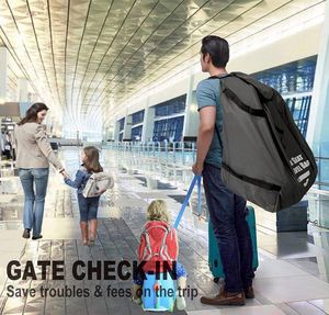 Usine BSCI - Vente chaude : Sac de voyage pliable et imperméable pour poussette, sac de transport pour porte-bébé et siège auto - Product Image 5