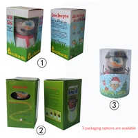 Kit de culture de la tête d'herbe pour enfants, plante avec plateaux et flacons pulvérisateurs, poupée à tête d'herbe en croissance