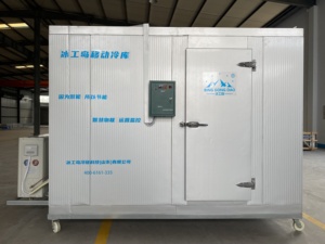 Cámaras de almacenamiento en frío móviles portátiles Refrigeración eficiente adecuada <span class=keywords><strong>para</strong></span> el mercado agrícola Mantener la frescura <span class=keywords><strong>Frutas</strong></span> <span class=keywords><strong>y</strong></span> <span class=keywords><strong>verduras</strong></span> - Product Image 3