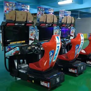 Indoor Coin-Operated Racing <b>Arcade</b> Game Machine Metal Frame 1 Year Warranty Driving Simulator - Product Image 2