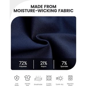 FOXA Women's Scrub Pants Mid Rise Drawstring <b>Cargo</b> Jogger Pants With 6 Pockets Soft Breathable Knitted Fabric Casual Wear - Product Image 4
