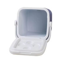 Glacière isotherme pratique avec bec verseur, isolation en mousse épaisse, pour les rassemblements en plein air, les voyages, le camping en voiture et le stockage de boissons