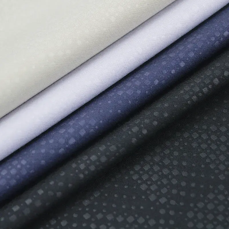 Drop shipping sostenibile soft feeling microfibra modal blends tessuto goffrato tessuto per abbigliamento abaya