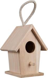 Casetta per Uccelli Personalizzabile Fai-da-Te <span class=keywords><strong>in</strong></span> <span class=keywords><strong>Legno</strong></span> di Pino, Decorazione da Parete - Product Image 6