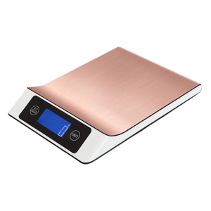 Báscula Digital de Cocina Veidt con Orificio para Colgar, Pantalla LCD, Plataforma de Acero Inoxidable, 5 kg, Modelo SF-2017 - Product Image 3