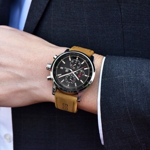 BENYAR 5102 Men Quartz Wristwatches Top Brand Clock Male Hour Relojes-hombr Al Por Mayor <b>Automatic</b> Date Erkek Saat - Product Image 6