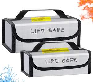 Lipo Battery Safe Bag Large Capacity <b>Fireproof</b> Bag for Ebike <b>Other</b> Batteries Storage Charging Transport Home Office Travel - Product Image 3
