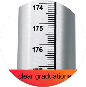 EFS003 Équipement de mesure clinique robuste, pèse-personne mécanique de 200 kg pour la taille et le poids, pour clinique/salle de sport - Product Image 4