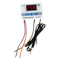 Contrôleur de température W3002 Thermostat numérique Interrupteur 10A Sonde avec capteur étanche 220V