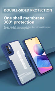 <span class=keywords><strong>Cover</strong></span> posteriore protettiva per nota 8 tpu acrilico marchio custodia per telefono redmi note11 8a - Product Image 3
