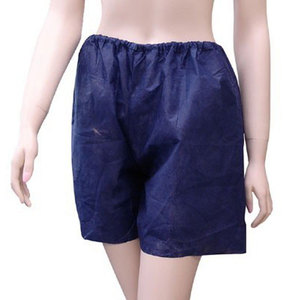 Pantalones cortos desechables de tela no tejida Liang Shu, color azul oscuro, para baño de pies, sauna, cuidado de la salud, bragas para mujer - Product Image 1