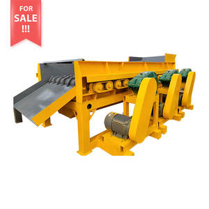 Cribadora de rodillos para minería de agregados y minerales con motor y rodamientos para plantas de procesamiento de materiales difíciles en canteras, alimentador oscilante - Product Image 5