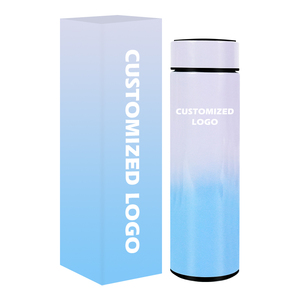 2024 Smart LED Display 500ML Travel Outdoors 304 Stainless Steel Vacuum Insulated <b>Flask</b> Bottle for Gift Promotion - Product Image 1