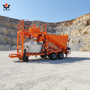 Planta de Concreto Móvil Totalmente Automática, Mini Central Dosificadora con Bajo Consumo de Energía para la Construcción - Product Image 2