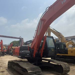 Excavatrice sur chenilles hydraulique d'occasion Hitachi ZX240 de 24 tonnes d'origine japonaise avec moteur Isuzu, pompe et roulement à vendre - Product Image 2