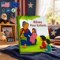 Stampa Personalizzata di Libri Illustrati per Bambini con Copertina Rigida, Stampa Offset a Colori su Carta Patinata per Storie per Bambini e Bibbia